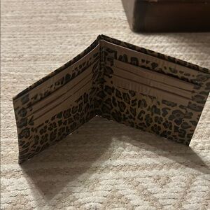 Leopard Print Duck Tape Wallet